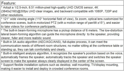 TV-MU650X USB Camera