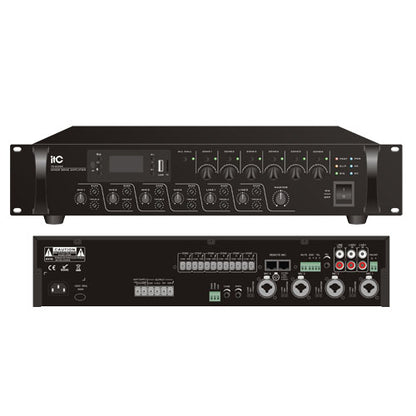 TZ-6350, TZ-6500 6 Zones Digital Mixer Amplifier with MP3, TUNER, Bluetooth