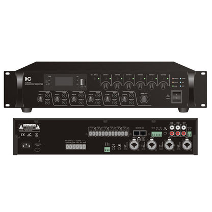 TZ-6350, TZ-6500 6 Zones Digital Mixer Amplifier with MP3, TUNER, Bluetooth