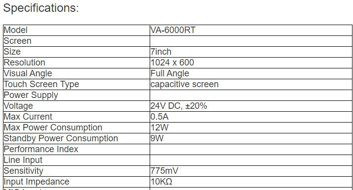 VA-6000RT Remote Paging Microphone