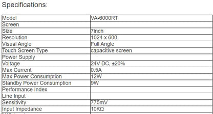 VA-6000RT Remote Paging Microphone