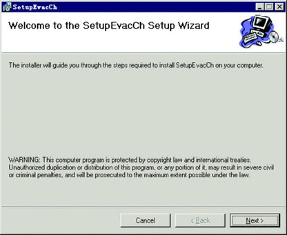 VA-6000ST EVAC System Software