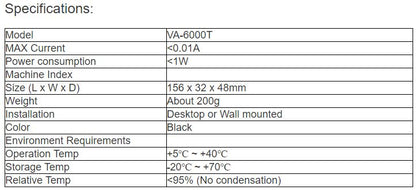 VA-6000T Terminal Detector