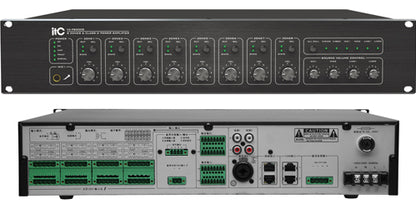 VA-P8500S 8 Zone Voice Alarm Amplifier