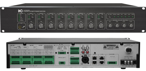 VA-P8500S 8 Zone Voice Alarm Amplifier