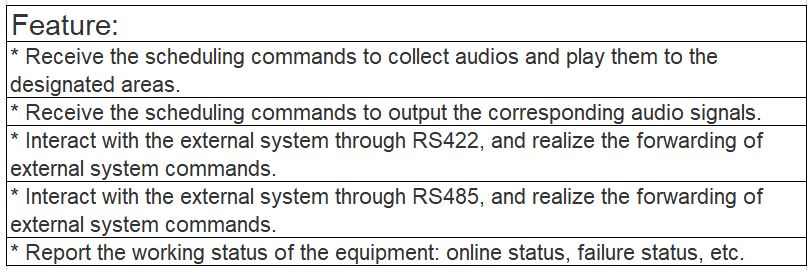 VA-6500 CA1 Audio board PA System