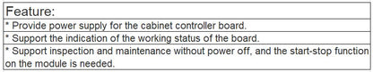 VA-6500 CP1 Controller Power Board PA System