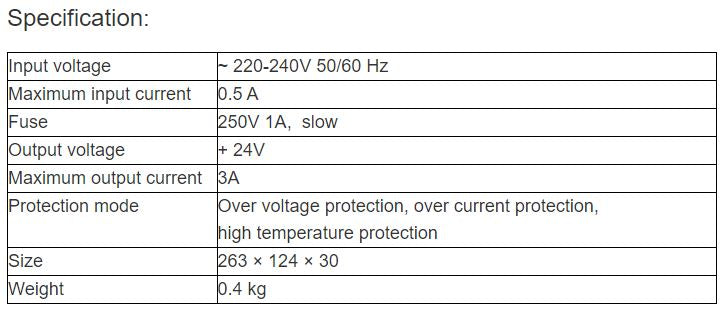 VA-6500 CP1 Controller Power Board PA System