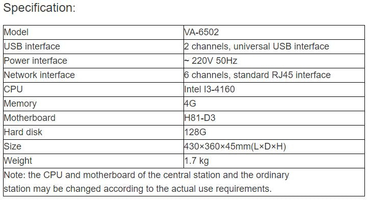 VA-6502 HE1 Transfer Interface Controller